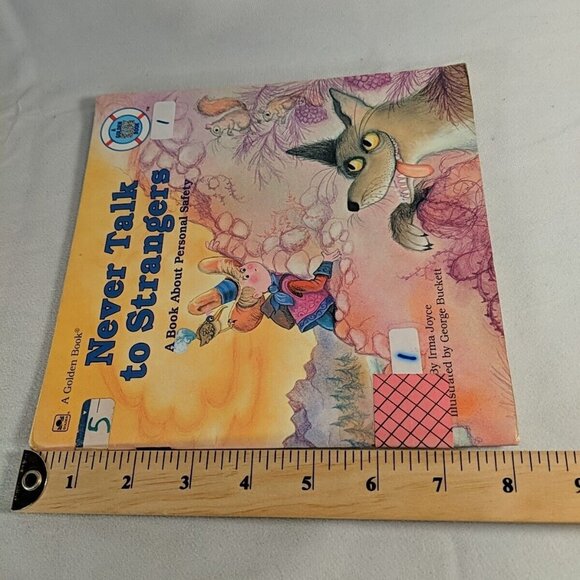 Golden Look-Look Bks.: Never Talk to Strangers by Irma Joyce and Golden Books - Picture 8 of 8